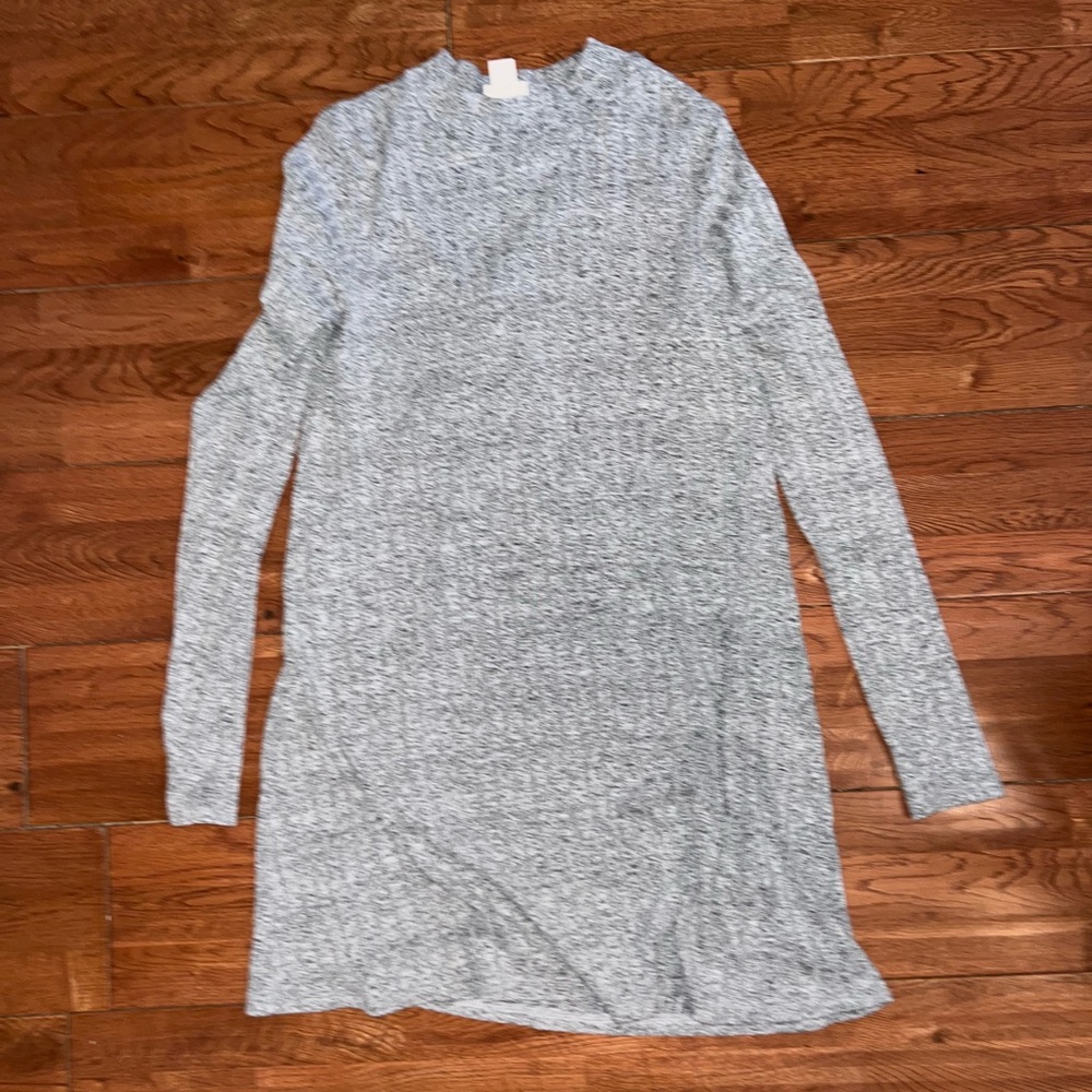 Grey long sleeve dress